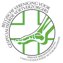 Logo Belgische Vereniging voor Gespecialiseerde Voetverzorgers